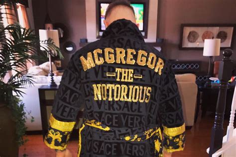 conor mcgregor versace robe price